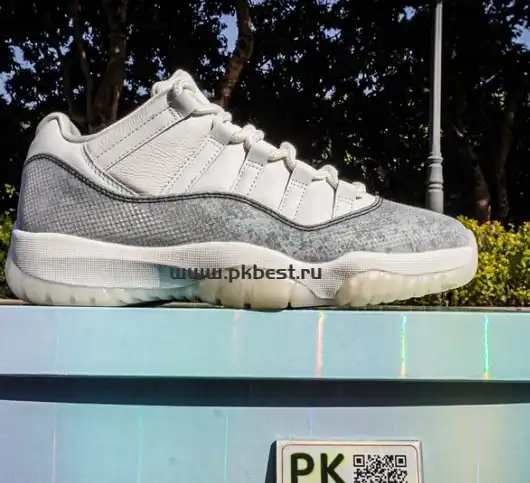 PK GOD Air Jordan 11 cool grey retail materials ready to ship