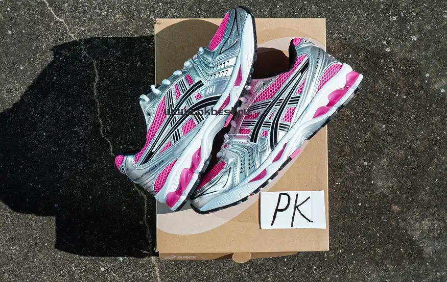 PK GOD Asics Gel-Kayano 14 Silver black RETAIL MATERIALS READY TO SHIP