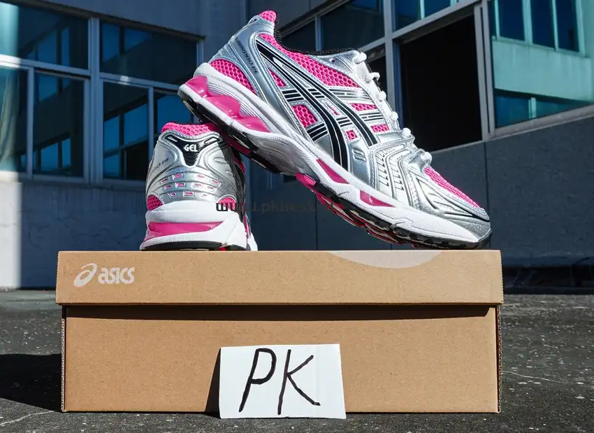 PK GOD Asics Gel-Kayano 14 Silver black RETAIL MATERIALS READY TO SHIP