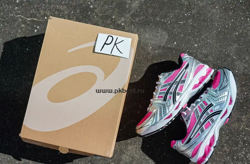 PK GOD Asics Gel-Kayano 14 Silver black RETAIL MATERIALS READY TO SHIP