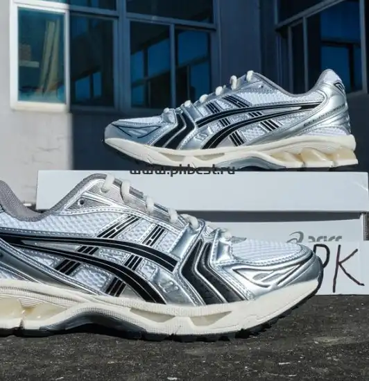 PK GOD ASICS Gel Kayano 14 White Midnight RETAIL MATERIALS READY TO SHIP