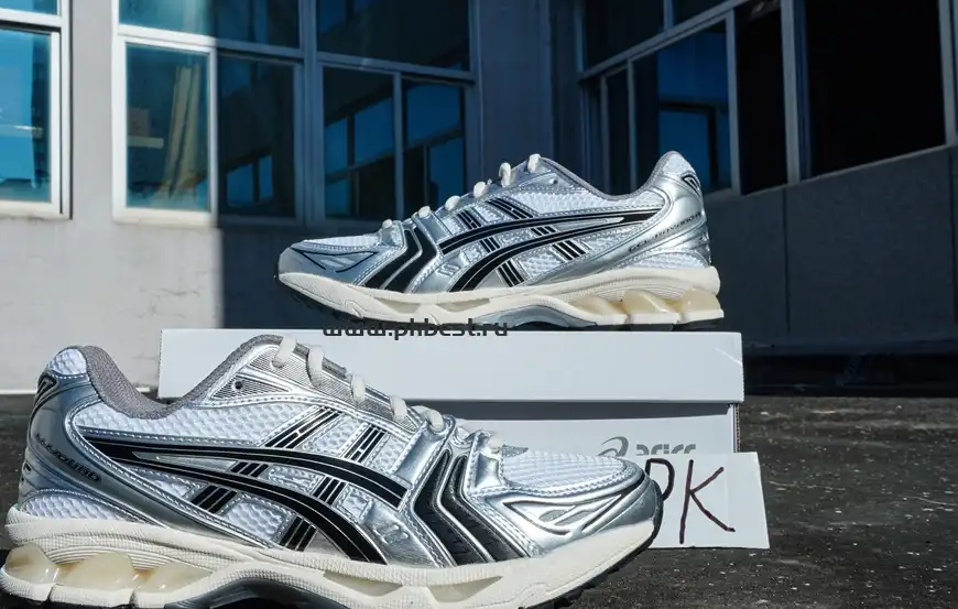 PK GOD ASICS JJJJound x Gel Kayano 14 ‘Silver Black’ RETAIL MATERIALS READY TO SHIP