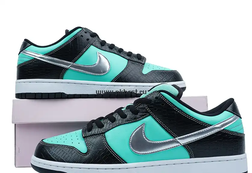 PK5.0 Nike SB Dunk Low Diamond Supply Co Aqua Blue RETAIL MATERIALS READY TO SHIP