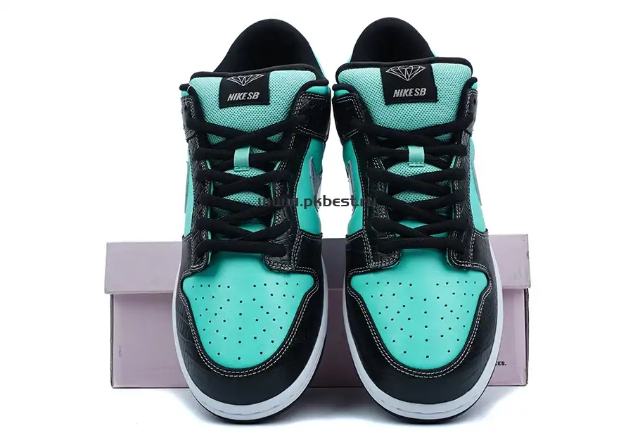 PK5.0 Nike SB Dunk Low Diamond Supply Co Aqua Blue RETAIL MATERIALS READY TO SHIP