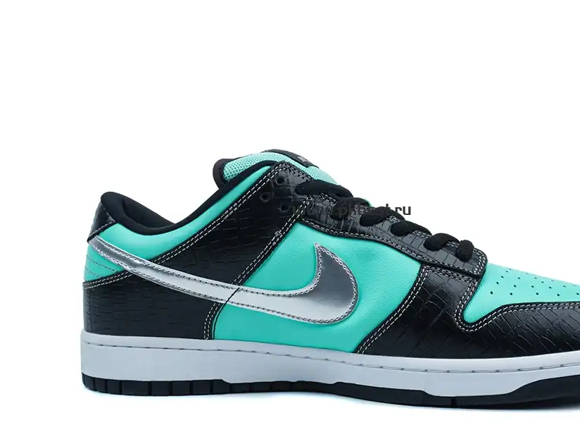 PK5.0 Nike SB Dunk Low Diamond Supply Co Aqua Blue RETAIL MATERIALS READY TO SHIP