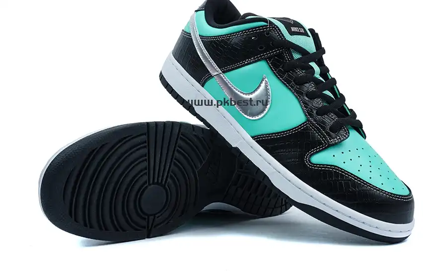 PK5.0 Nike SB Dunk Low Diamond Supply Co Aqua Blue RETAIL MATERIALS READY TO SHIP