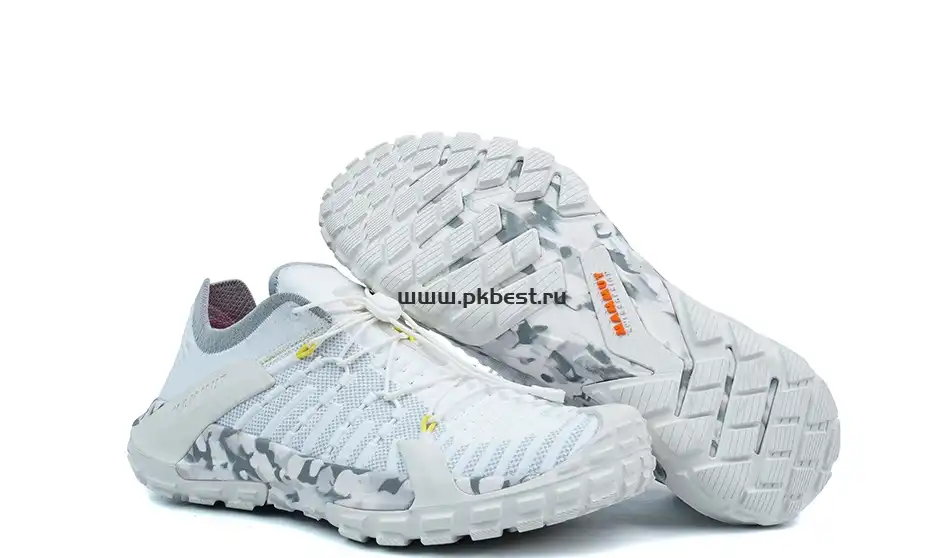 PK GOD Mammut Men’s Hueco Knit II Low White RETAIL MATERIALS READY TO SHIP