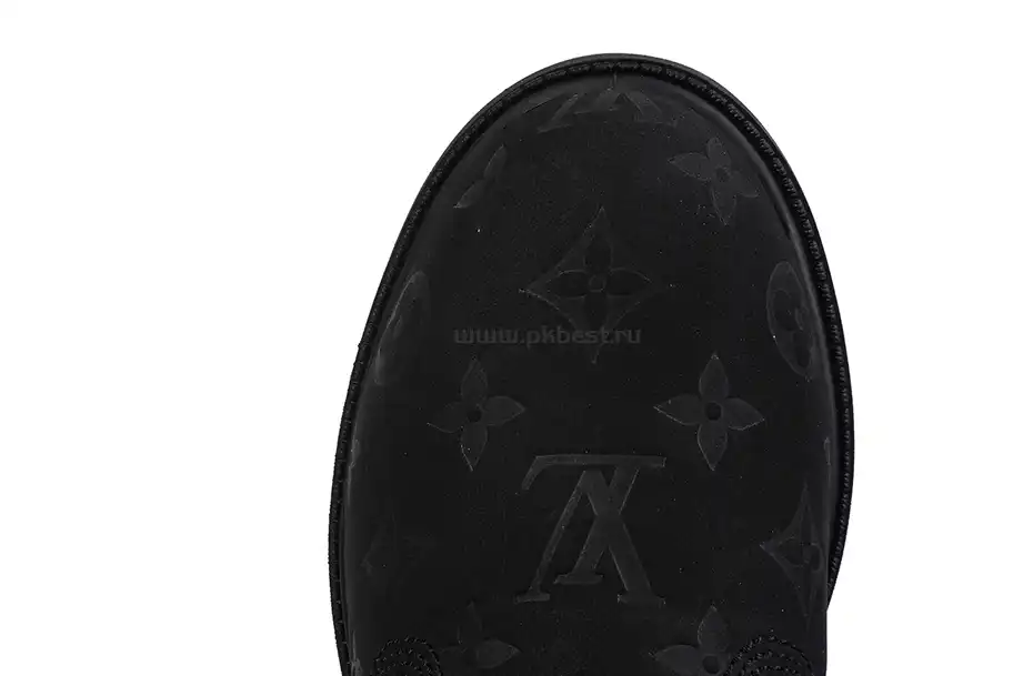 PK GOD Timberland x LOUIS VUITTON Cow leather black RETAIL MATERIALS READY TO SHIP