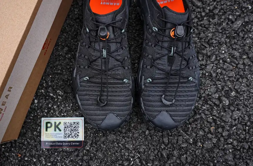 PK GOD Mammut Men’s Hueco Knit II black RETAIL MATERIALS READY TO SHIP