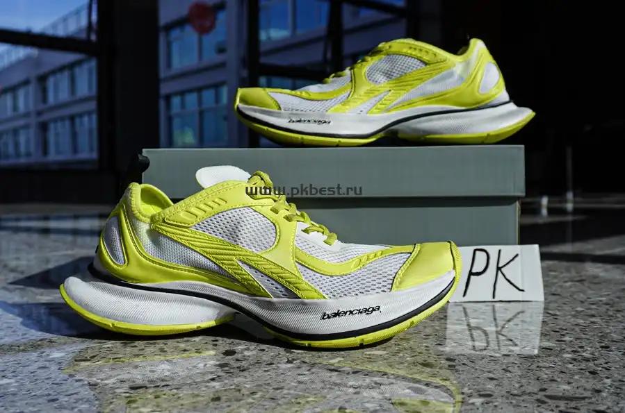 PK GOD Balenciaga CIRCUIT yellow RETAIL MATERIALS READY TO SHIP