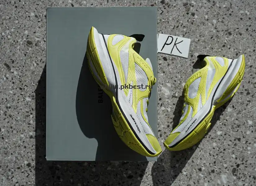 PK GOD Balenciaga CIRCUIT yellow RETAIL MATERIALS READY TO SHIP