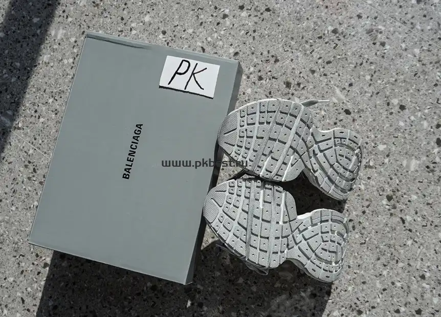 PK God Balenciaga 3XL Sneaker  Silver purple RETAIL MATERIALS READY TO SHIP