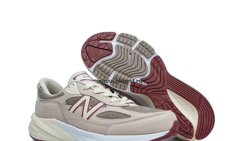 PK GOD Loro Piana x  New Balance NB 990 V6 gray  RETAIL MATERIALS READY TO SHIP