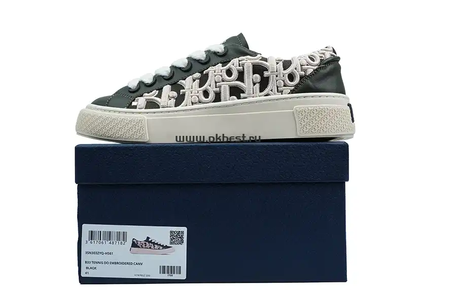 PK GOD Dior B33 TENNIS DO EMBROIDERED CANV RETAIL MATERIALS READY TO SHIP