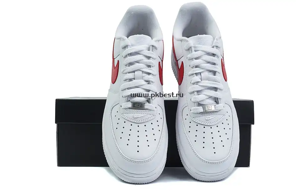 PK GOD Nike Supreme x Air Force 1 Low Box Logo – Speed Red RETAIL MATERIALS READY TO SHIP