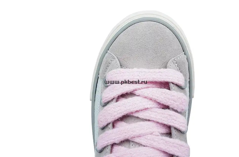 PK GOD Dior B33 TENNIS  DO  EMBROIDERED  CANV Gray & PINK RETAIL MATERIALS READY TO SHIP