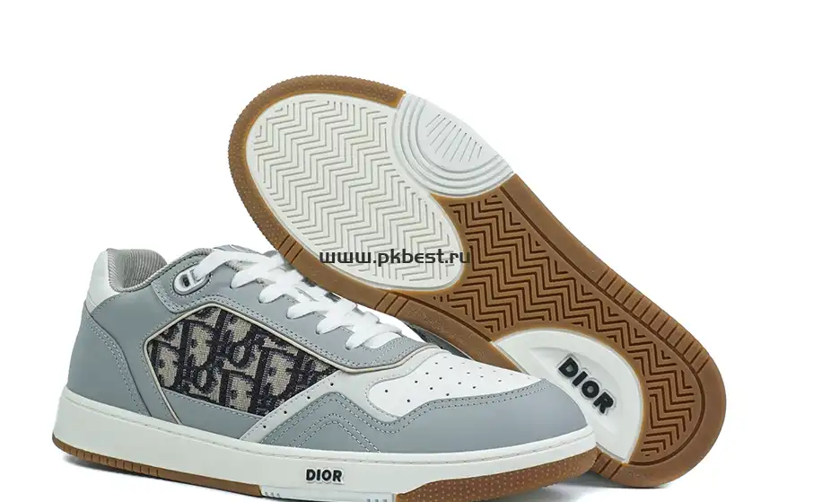 PK GOD Dior B33 TENNIS  DO EMBROIDERED  CANV BLUE & WHITE RETAIL MATERIALS READY TO SHIP