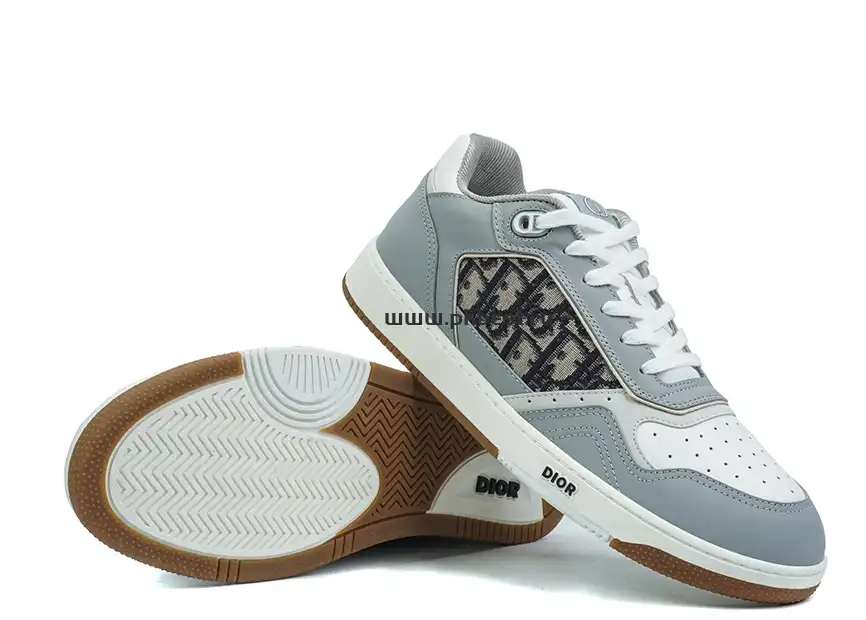 PK GOD Dior B33 TENNIS  DO EMBROIDERED  CANV BLUE & WHITE RETAIL MATERIALS READY TO SHIP