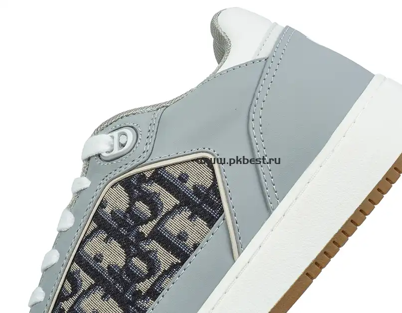 PK GOD Dior B33 TENNIS  DO EMBROIDERED  CANV BLUE & WHITE RETAIL MATERIALS READY TO SHIP