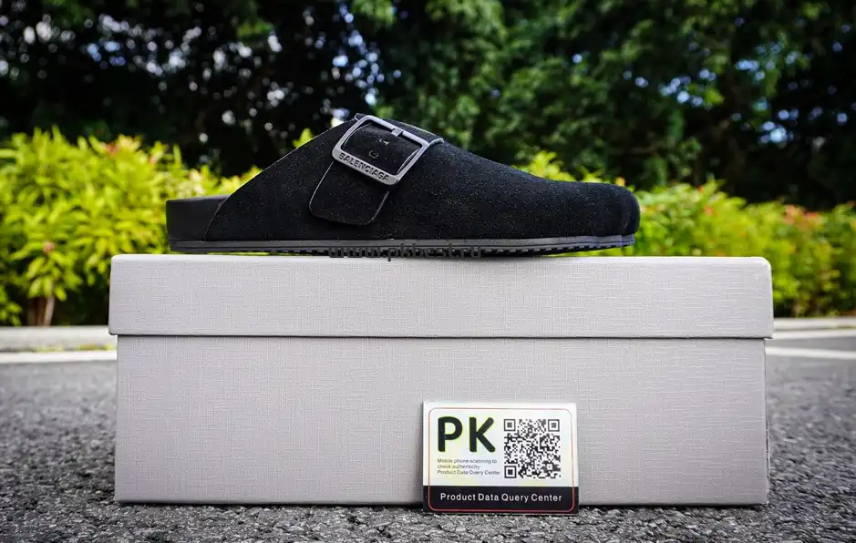 PK GOD Balenciaga Sunday suede mules RETAIL MATERIALS READY TO SHIP