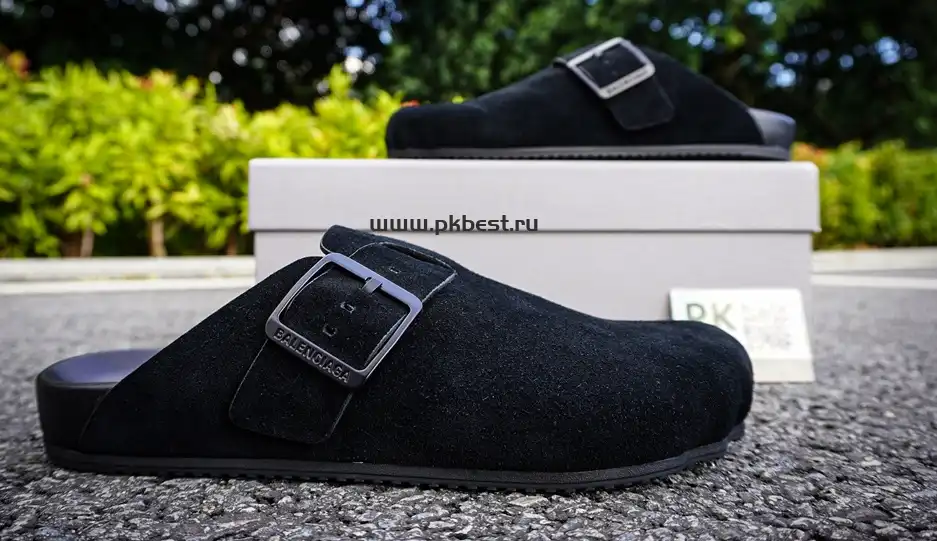 PK GOD Balenciaga Sunday suede mules RETAIL MATERIALS READY TO SHIP