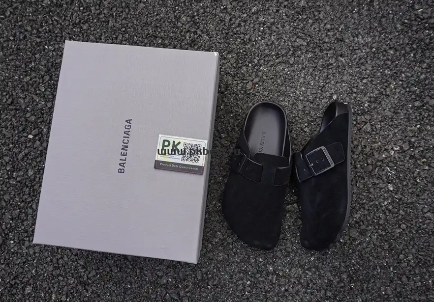 PK GOD Balenciaga Sunday suede mules RETAIL MATERIALS READY TO SHIP