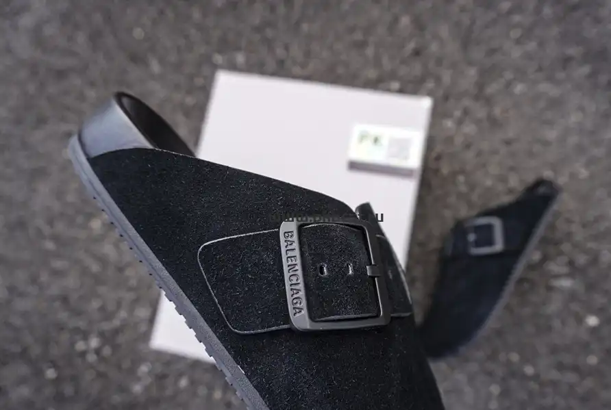 PK GOD Balenciaga Sunday suede mules RETAIL MATERIALS READY TO SHIP