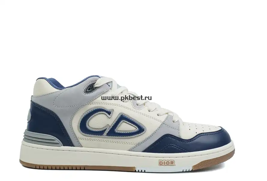 PK GOD Dior B57 MID-TOP SNEAKER Dark blue and white RETAIL MATERIALS READY TO SHIP