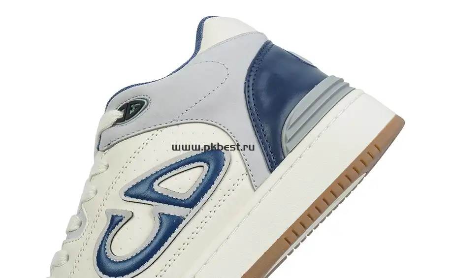 PK GOD Dior B57 MID-TOP SNEAKER Dark blue and white RETAIL MATERIALS READY TO SHIP