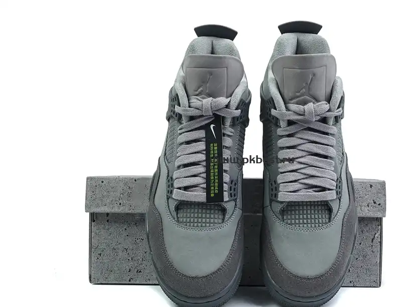 PK GOD Air Jordan 4 SE Paris Olympics Cement Grey RETAIL MATERIALS READY TO SHIP