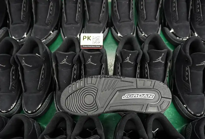 PK GOD  Air Jordan 3 Retro Black Cat RETAIL MATERIALS READY TO SHIP