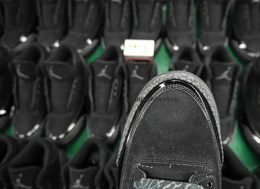 PK GOD  Air Jordan 3 Retro Black Cat RETAIL MATERIALS READY TO SHIP