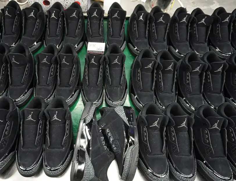 PK GOD  Air Jordan 3 Retro Black Cat RETAIL MATERIALS READY TO SHIP