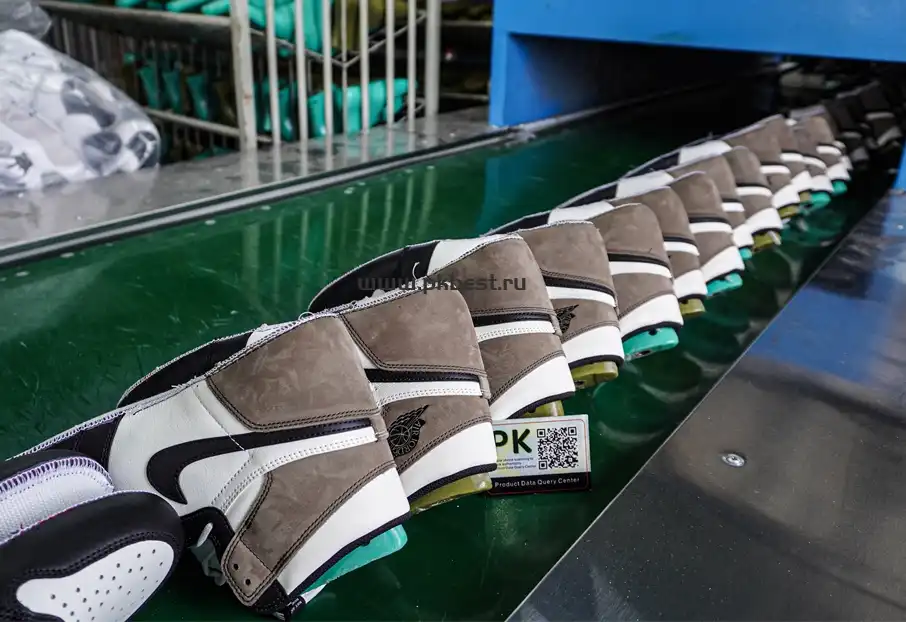 PK 5.0 Air jordan 1 High OG “Dark Mocha”retail materials ready to ship