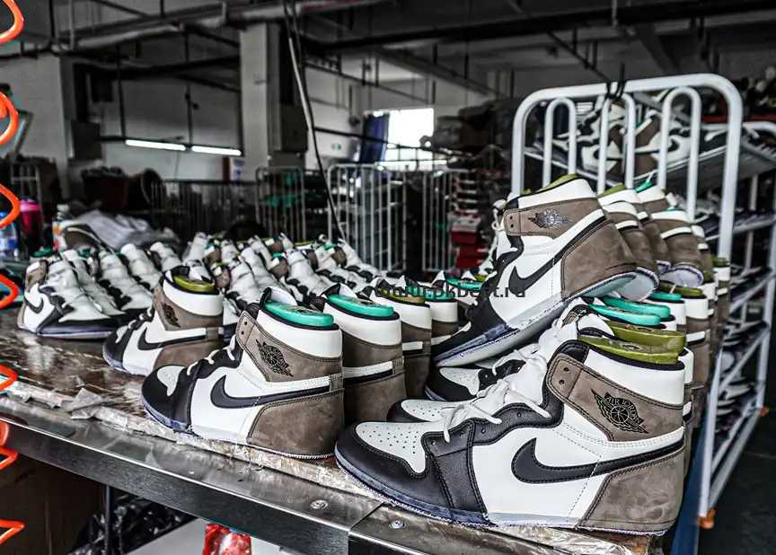 PK 5.0 Air jordan 1 High OG “Dark Mocha”retail materials ready to ship