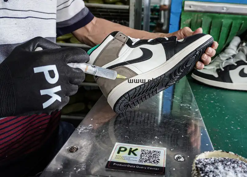 PK 5.0 Air jordan 1 High OG “Dark Mocha”retail materials ready to ship