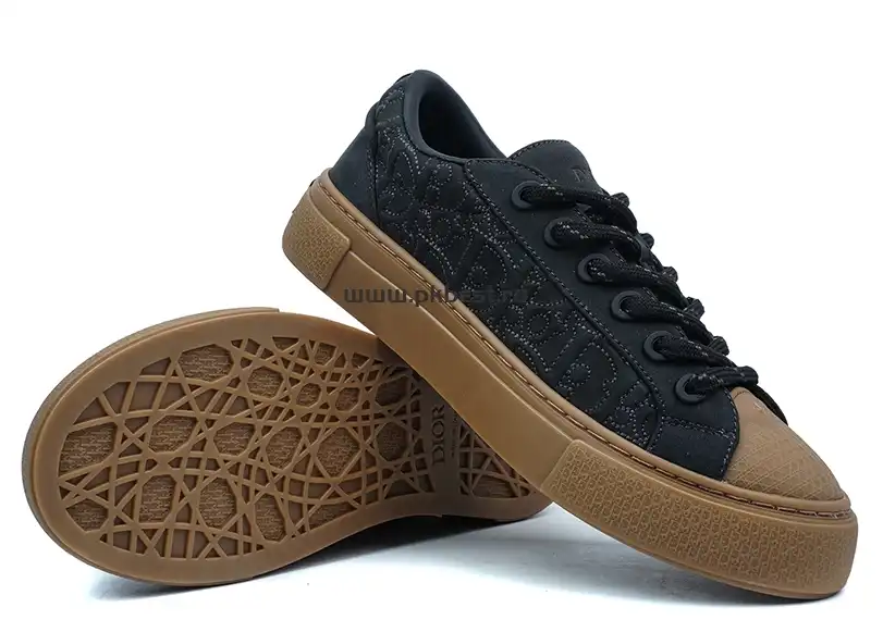 PK GOD Stone Island x Dior B33 Skateboard Shoes “Black” RETAIL MATERIALS READY TO SHIP