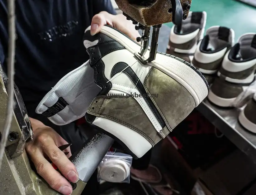 PK 5.0 Air jordan 1 High OG “Dark Mocha”retail materials ready to ship