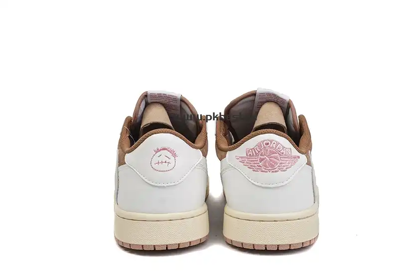 PK GOD Travis Scott x Jordan Air Jordan 1 Low OG Brown powder RETAIL MATERIALS READY TO SHIP