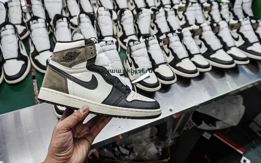 PK 5.0 Air jordan 1 High OG “Dark Mocha”retail materials ready to ship