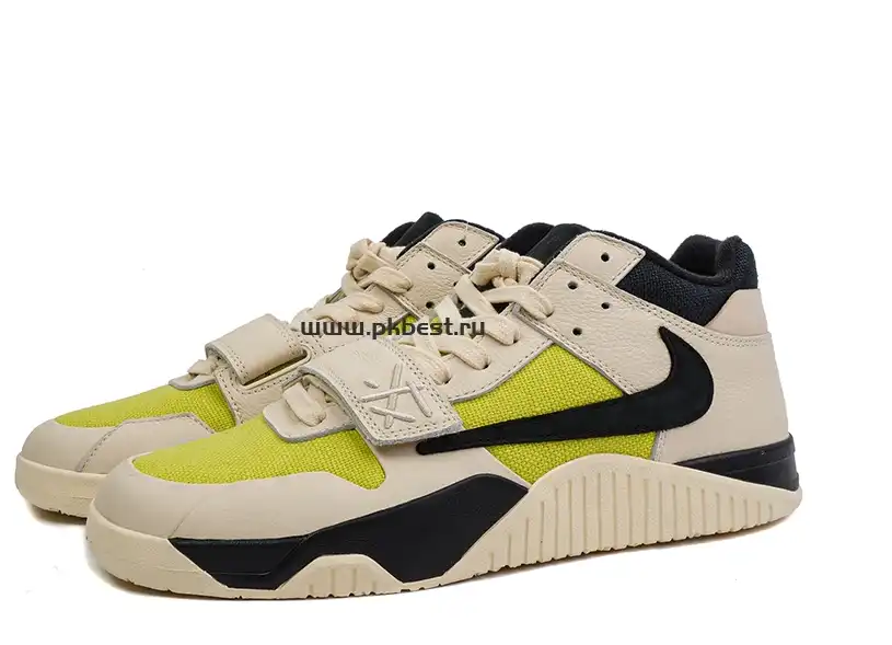 PK 5.0  Jordan Jumpman Jack TR “Bright Cactus”Beige black yellow RETAIL MATERIALS READY TO SHIP