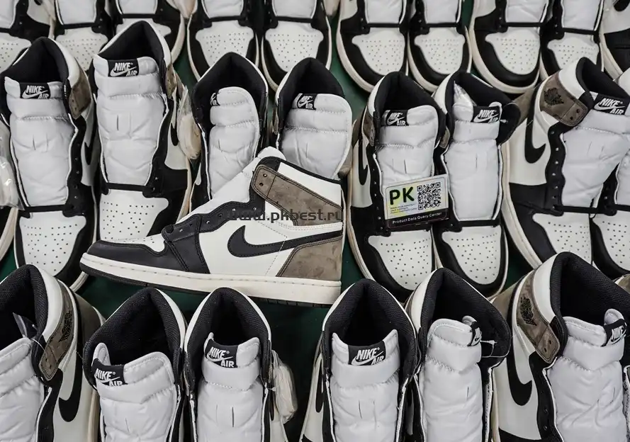 PK 5.0 Air jordan 1 High OG “Dark Mocha”retail materials ready to ship