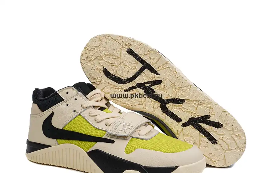 PK 5.0  Jordan Jumpman Jack TR “Bright Cactus”Beige black yellow RETAIL MATERIALS READY TO SHIP