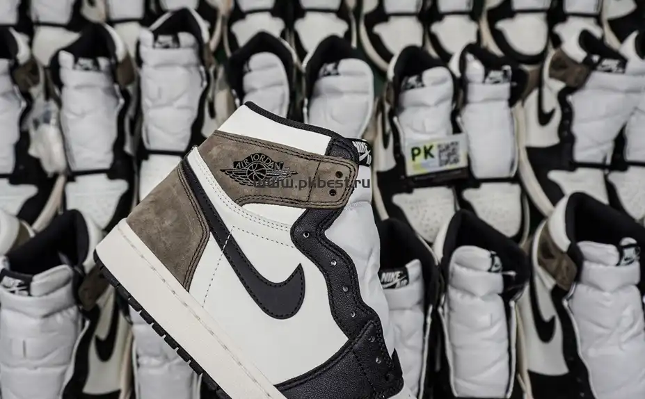 PK 5.0 Air jordan 1 High OG “Dark Mocha”retail materials ready to ship