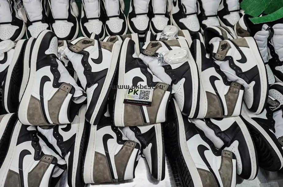 PK 5.0 Air jordan 1 High OG “Dark Mocha”retail materials ready to ship