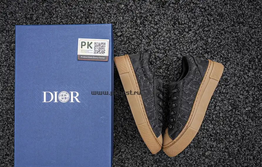 PK GOD Stone Island x Dior B33 Skateboard Shoes “Black” RETAIL MATERIALS READY TO SHIP