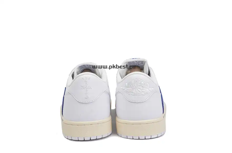 PK GOD Travis Scott x Fragment Design x Jordan Air Jordan 1 white RETAIL MATERIALS READY TO SHIP