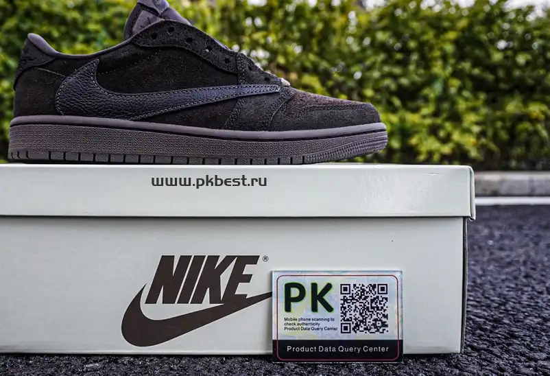 PK 5.0 Air jordan 1 High OG “Dark Mocha”retail materials ready to ship