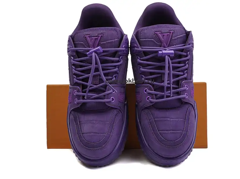 PK GOD LOUIS VUITTON Trainer Maxi  purple RETAIL MATERIALS READY TO SHIP