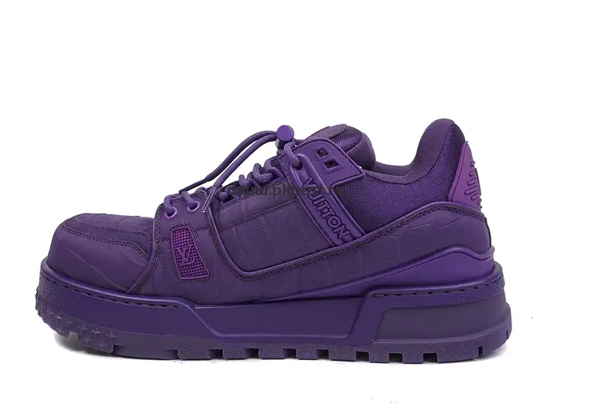 PK GOD LOUIS VUITTON Trainer Maxi  purple RETAIL MATERIALS READY TO SHIP